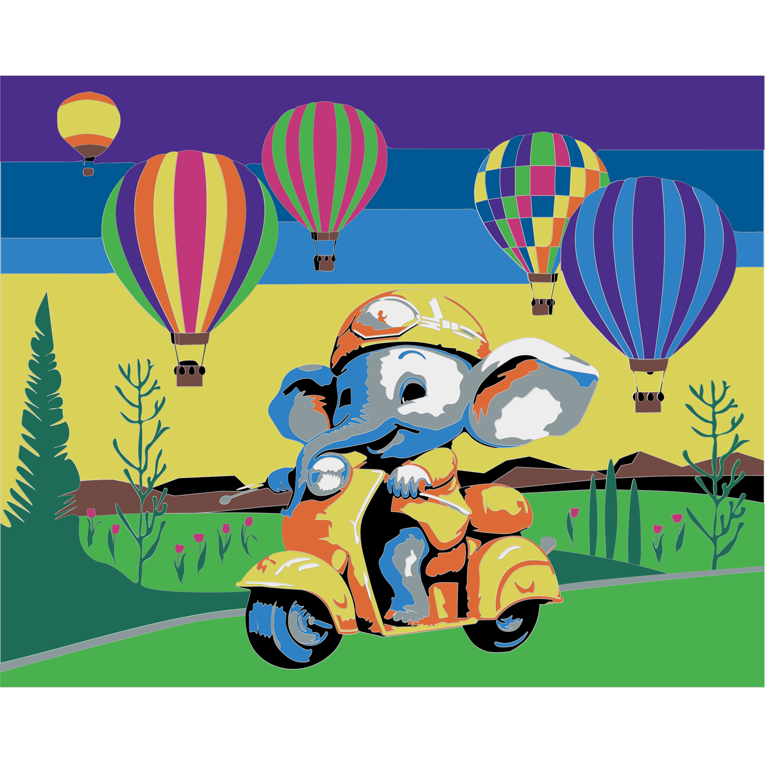 The Taste of Balance Moderate Elephant Expedition