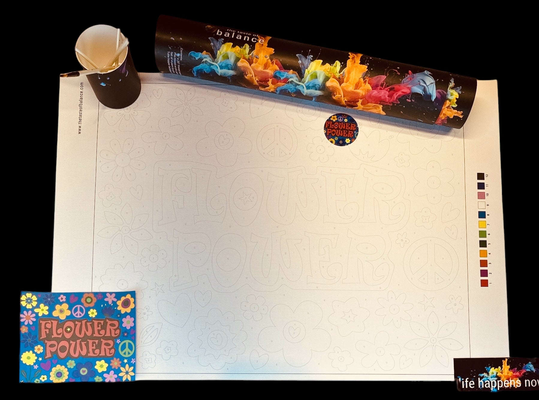 The Taste of Balance Moderate Flower Power