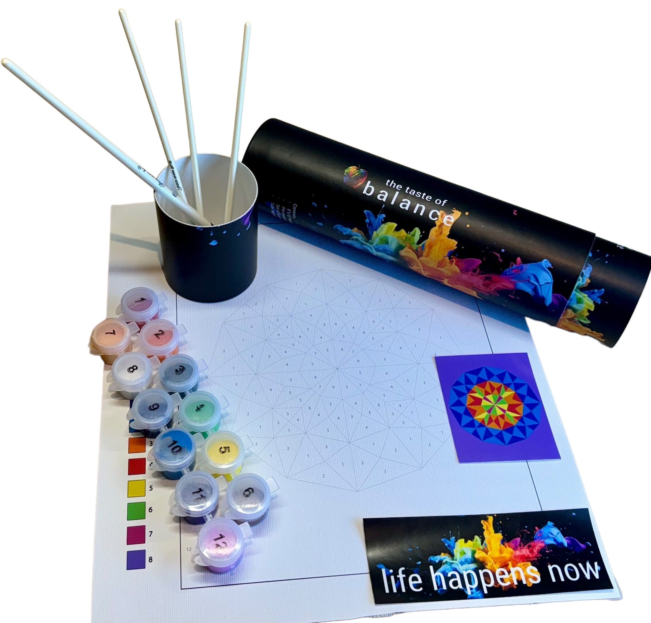 The Taste of Balance Moderate Fractal Fusion