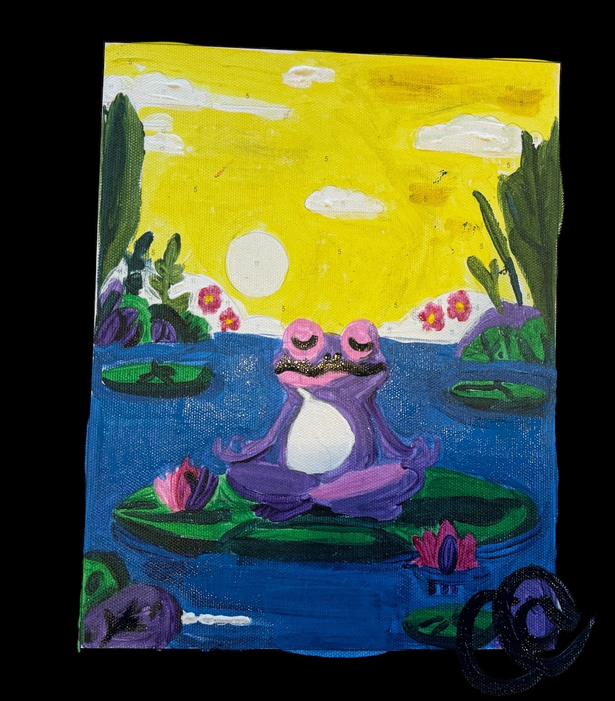 The Taste of Balance Moderate Froggy Reflections