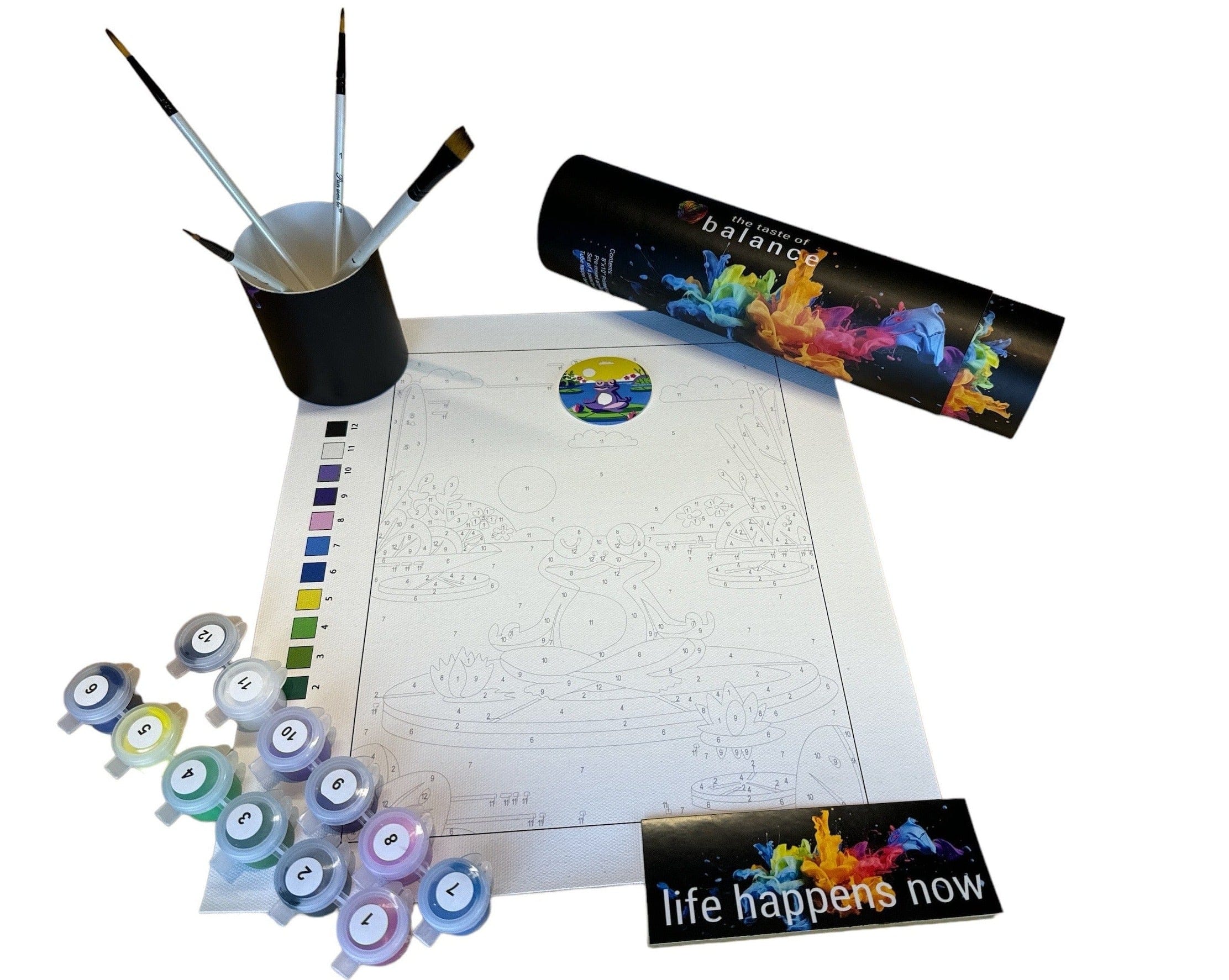 The Taste of Balance Moderate Froggy Reflections