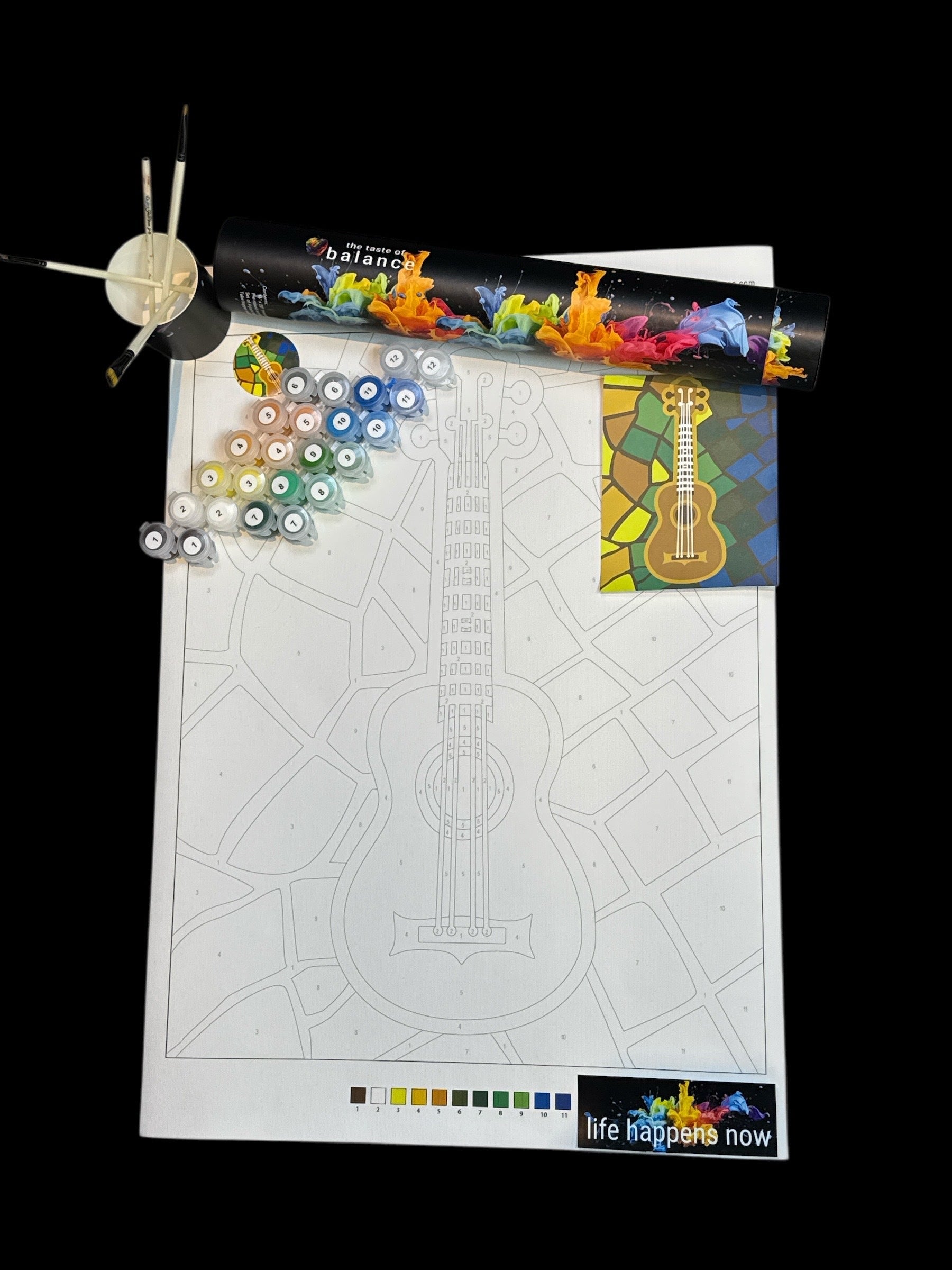 The Taste of Balance Moderate Mosaic Melody