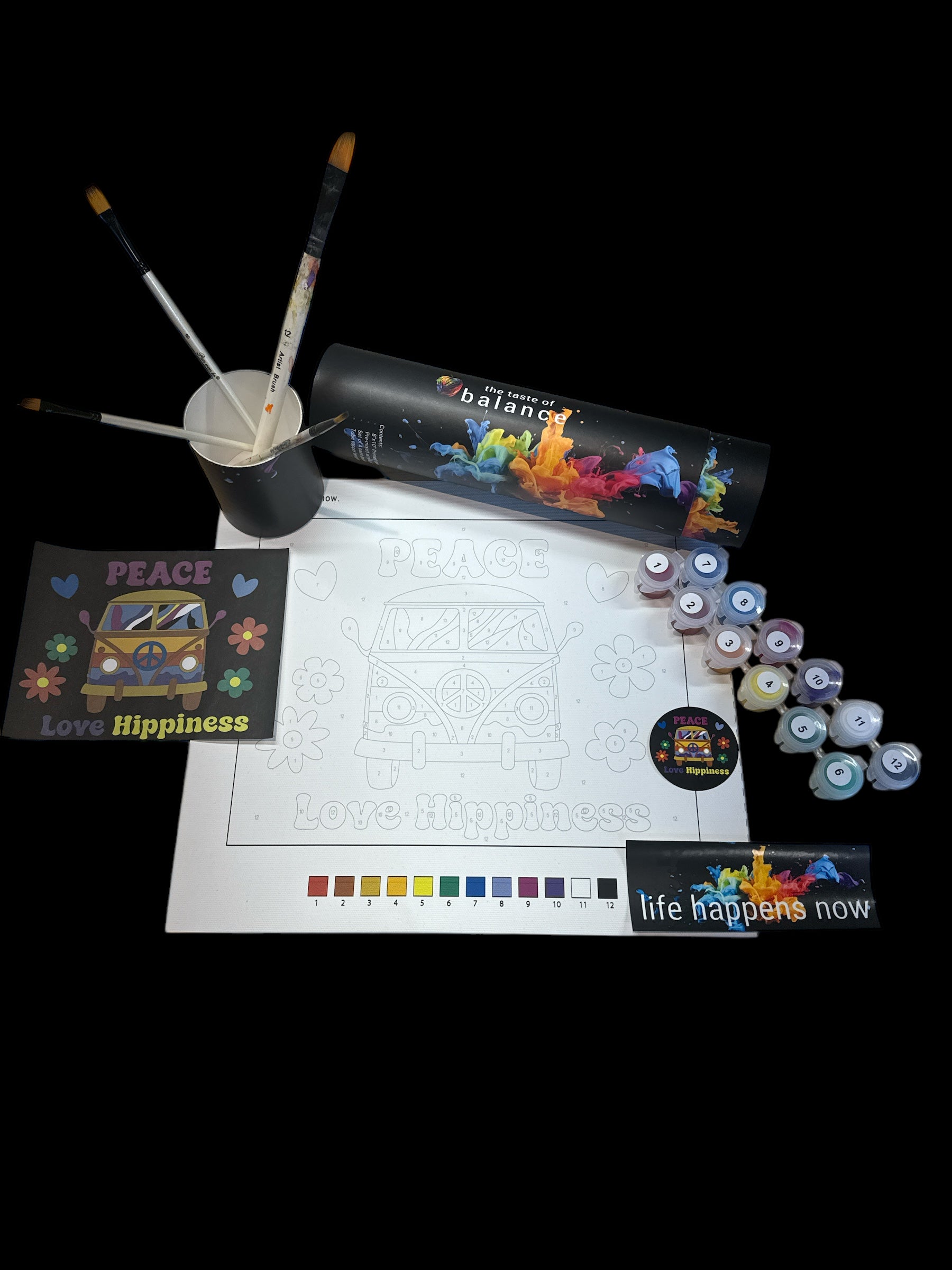 The Taste of Balance Moderate Peace Love Hippiness