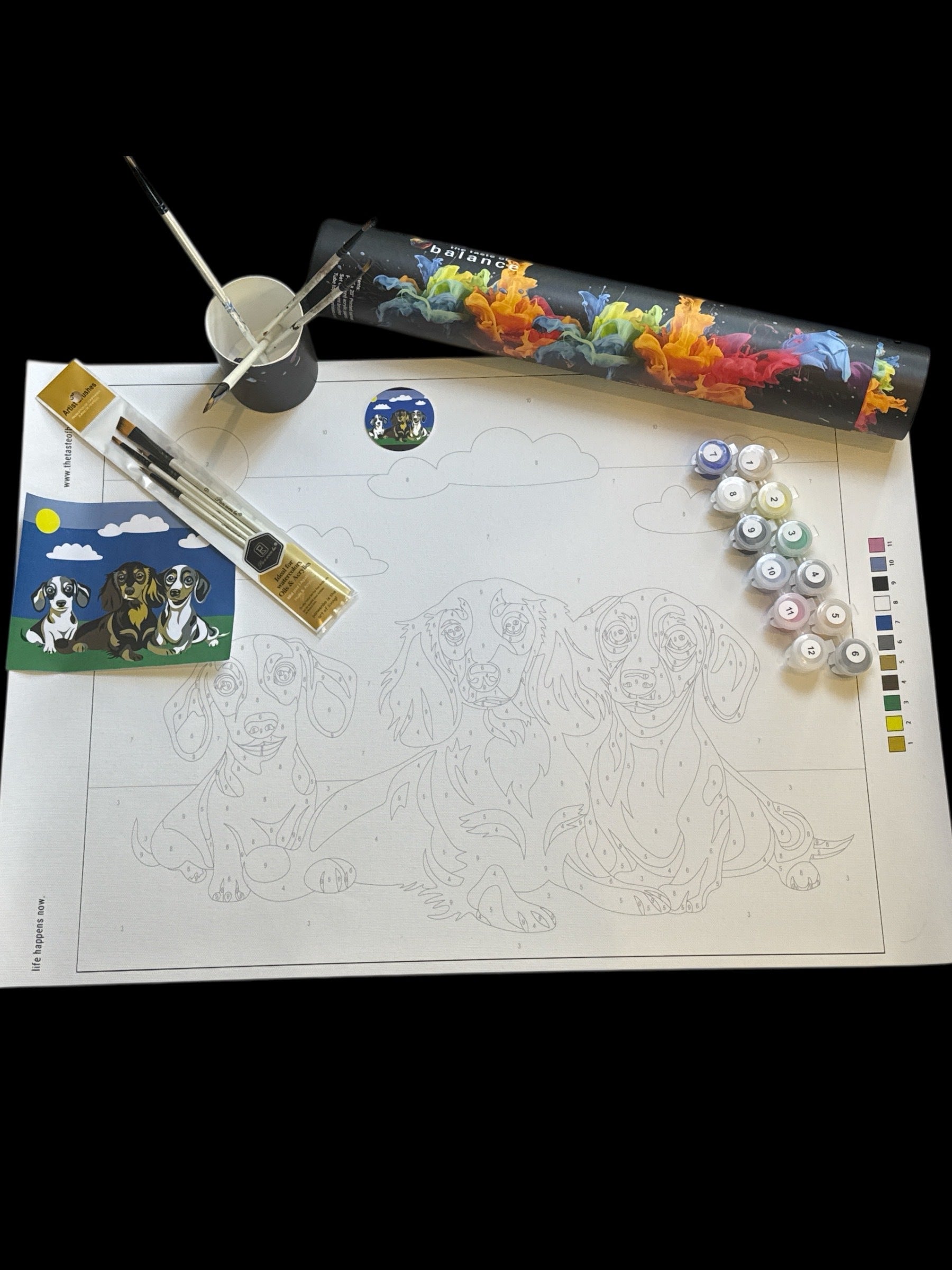 The Taste of Balance Moderate Three Tails One Love