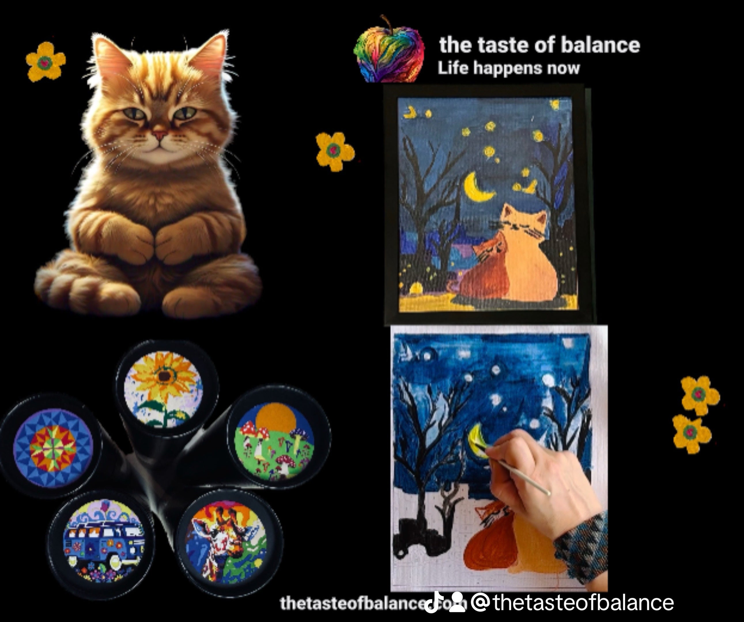 The Taste of Balance Moderate Winter Night