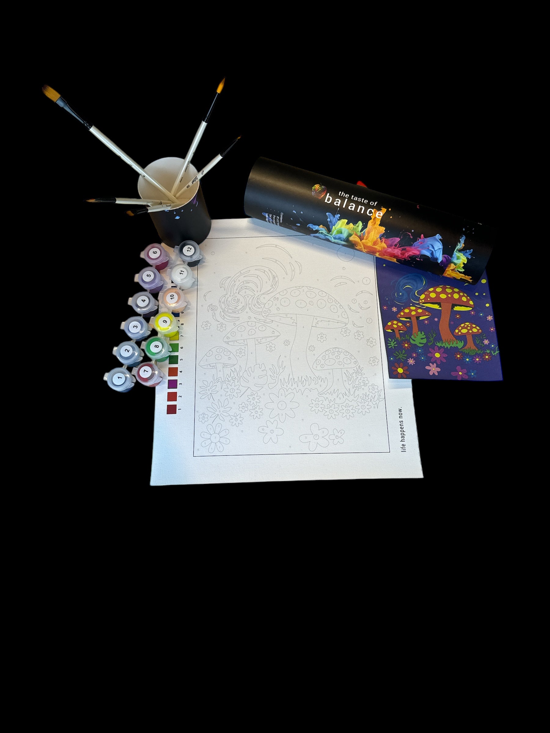 The Taste of Balance Simple Mystical Mushroom Melody