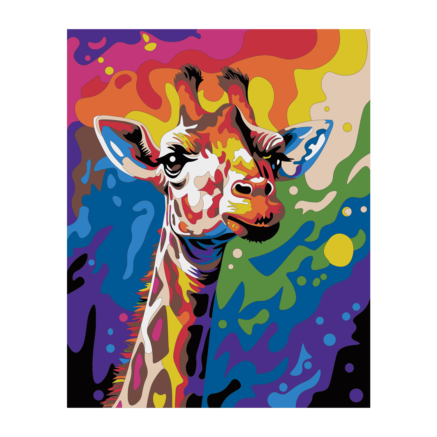 Whimsical Giraffe