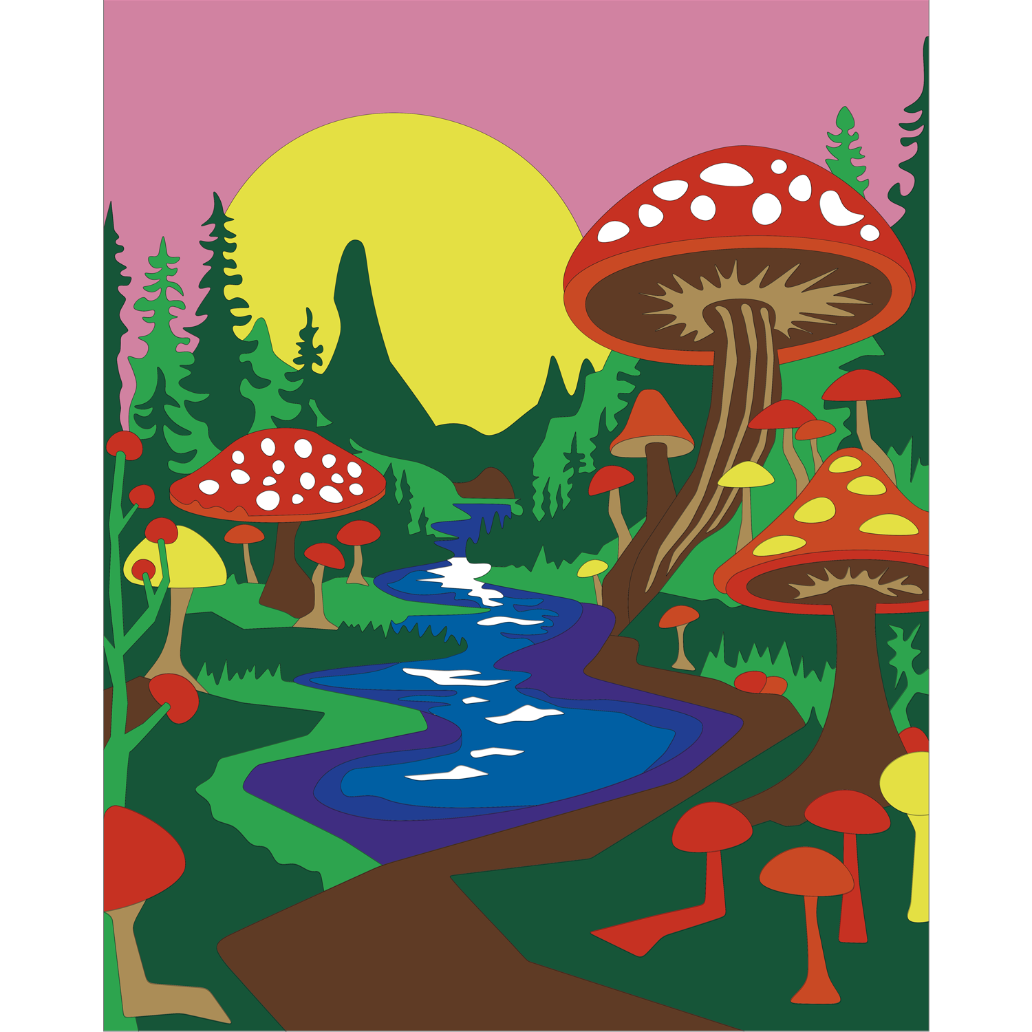 Enchanted Fungi Harmony