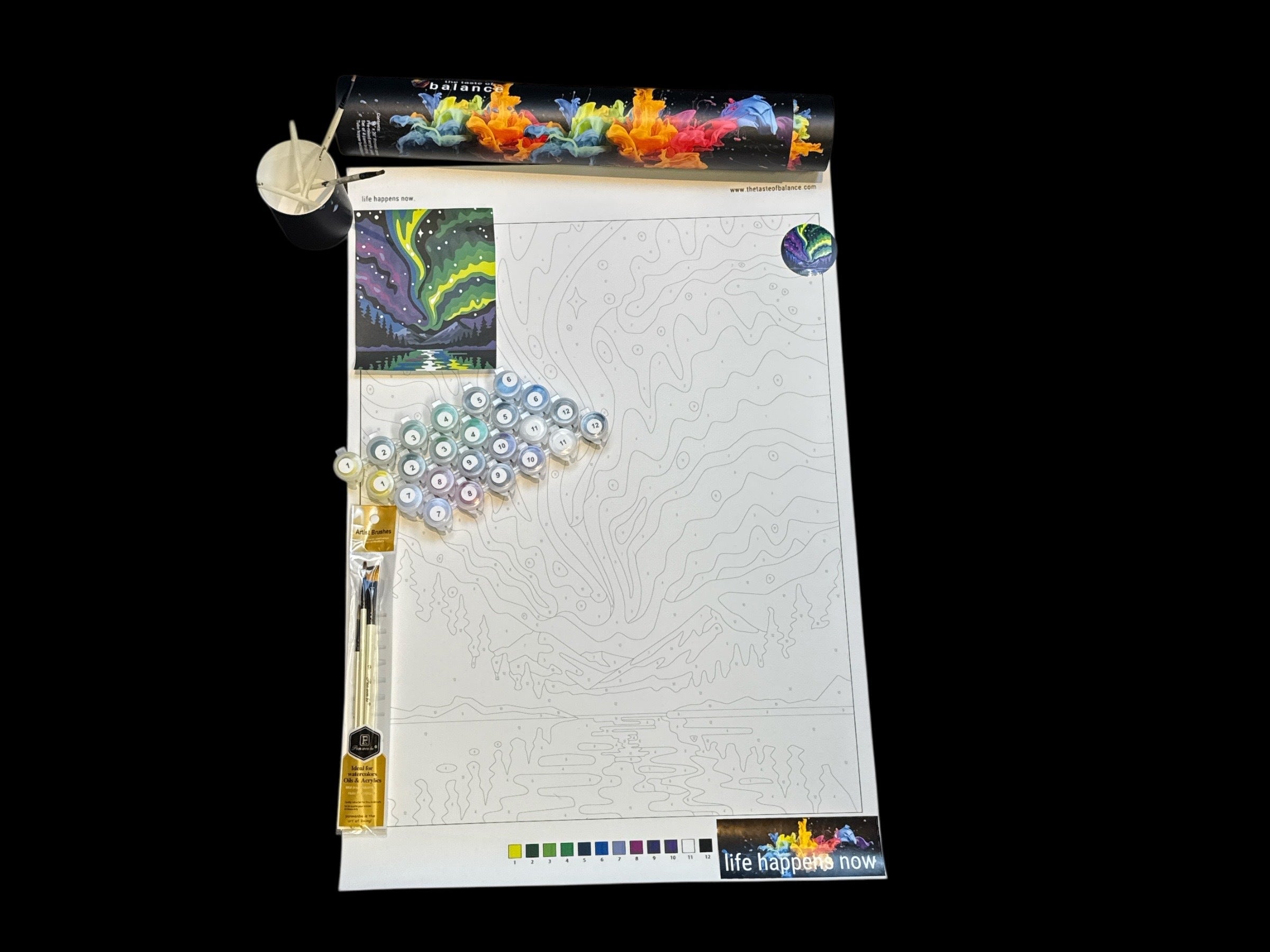 The Taste of Balance Moderate Aurora Bliss