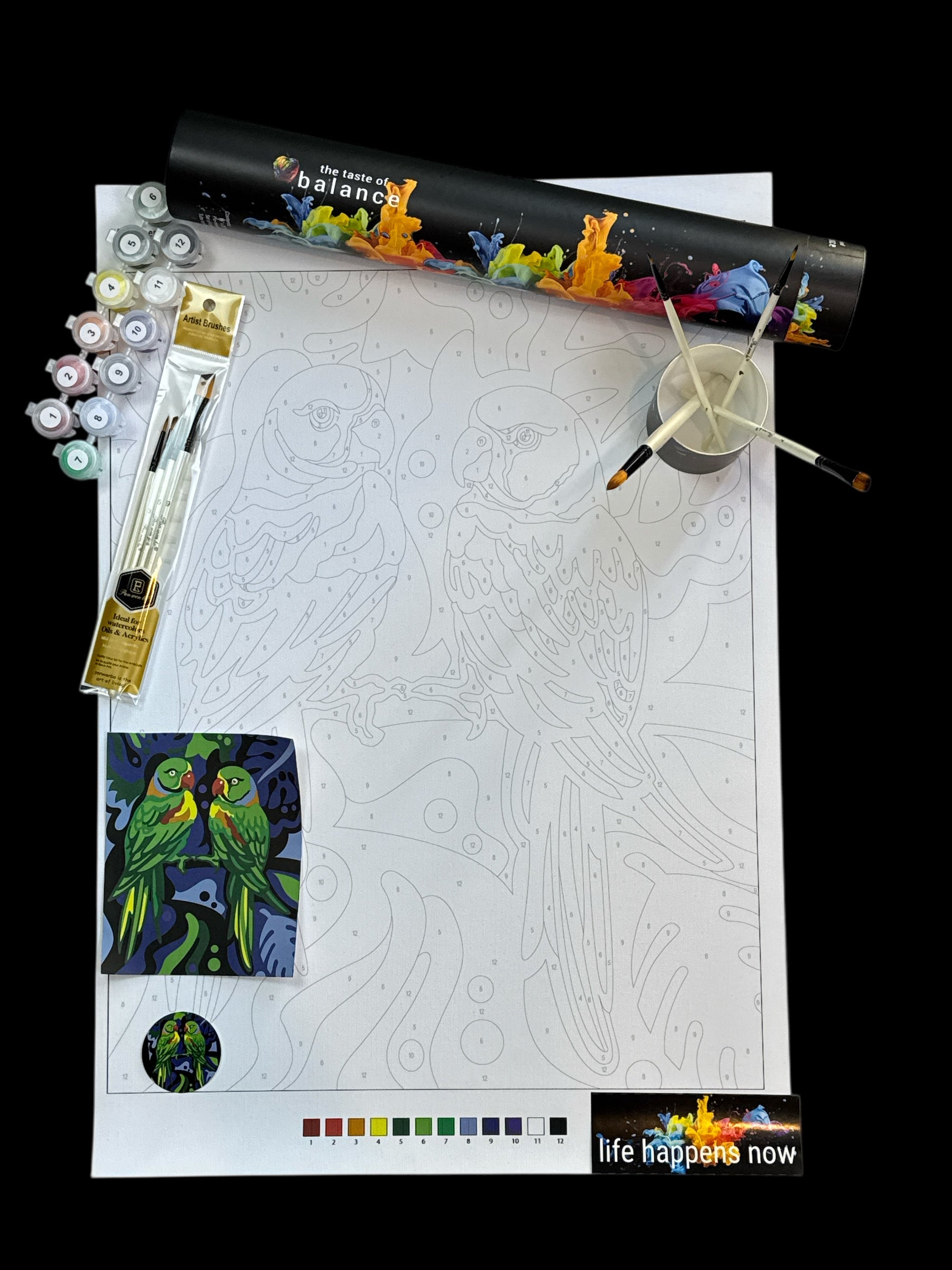 The Taste of Balance Moderate Birds of a Feather