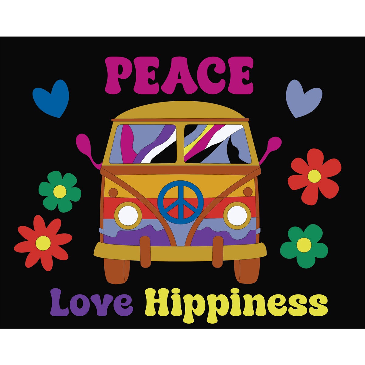 Peace Love Hippiness