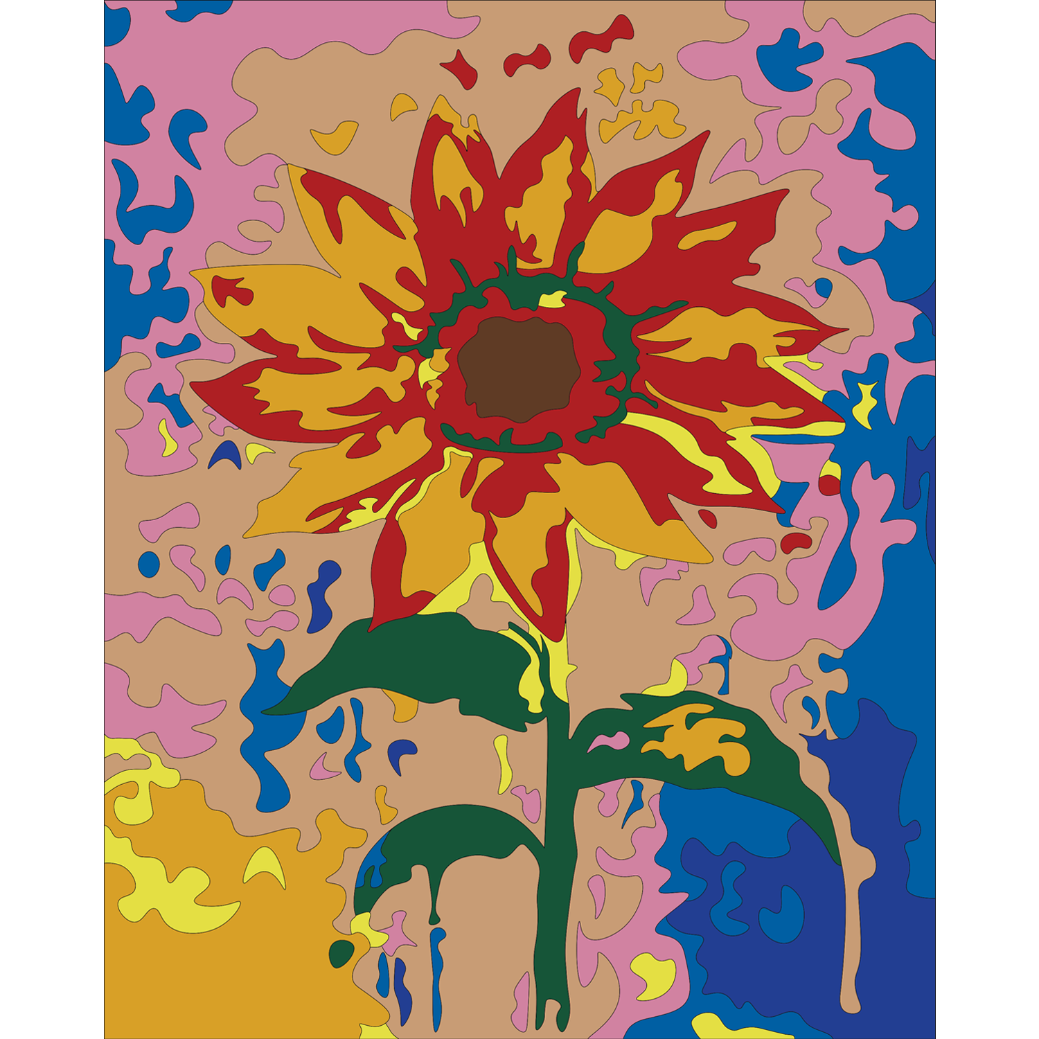 The Taste of Balance Moderate Sunflower Symphony