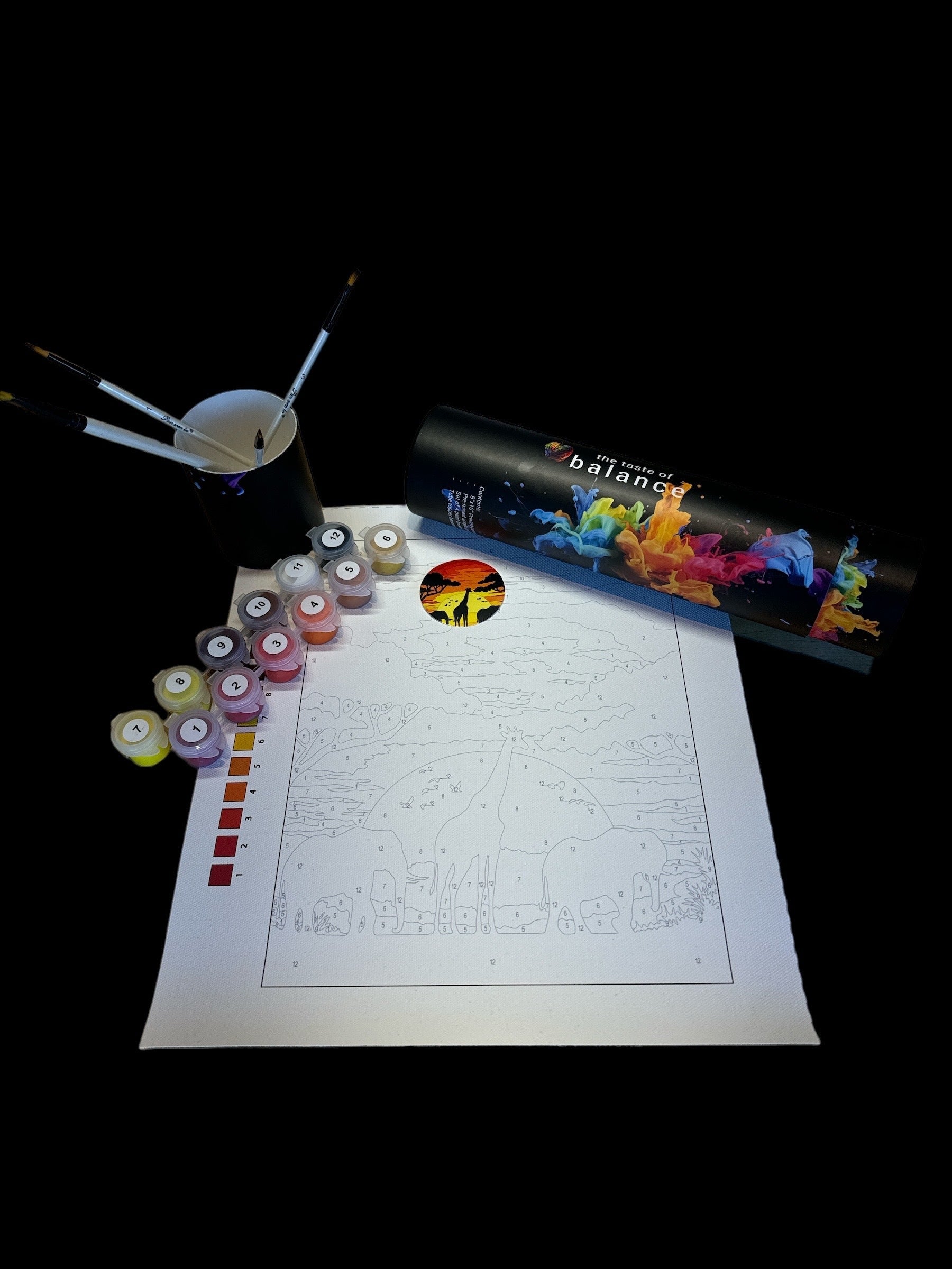 The Taste of Balance Moderate Sunset Safari