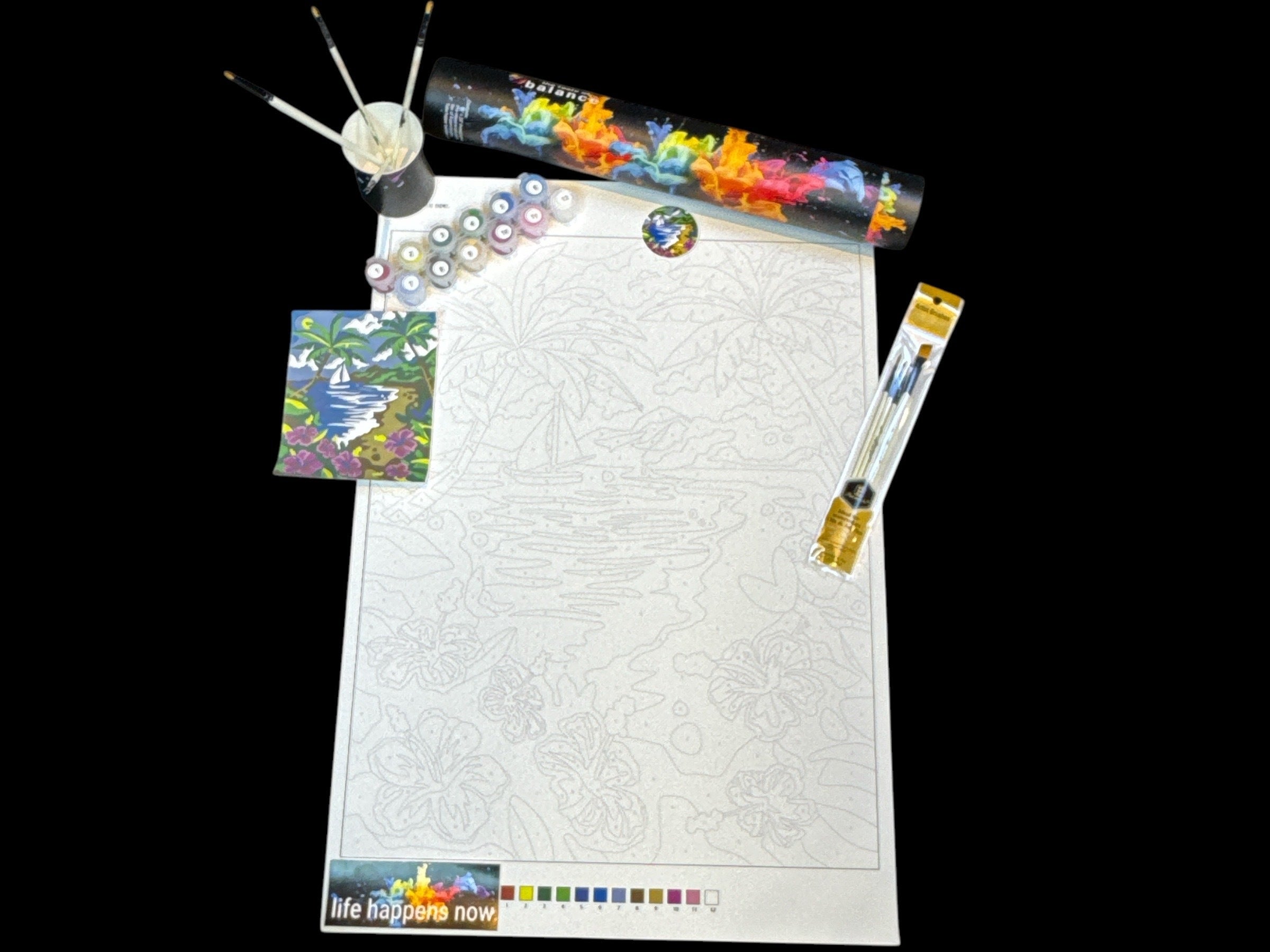 The Taste of Balance Moderate Tropical Serenity