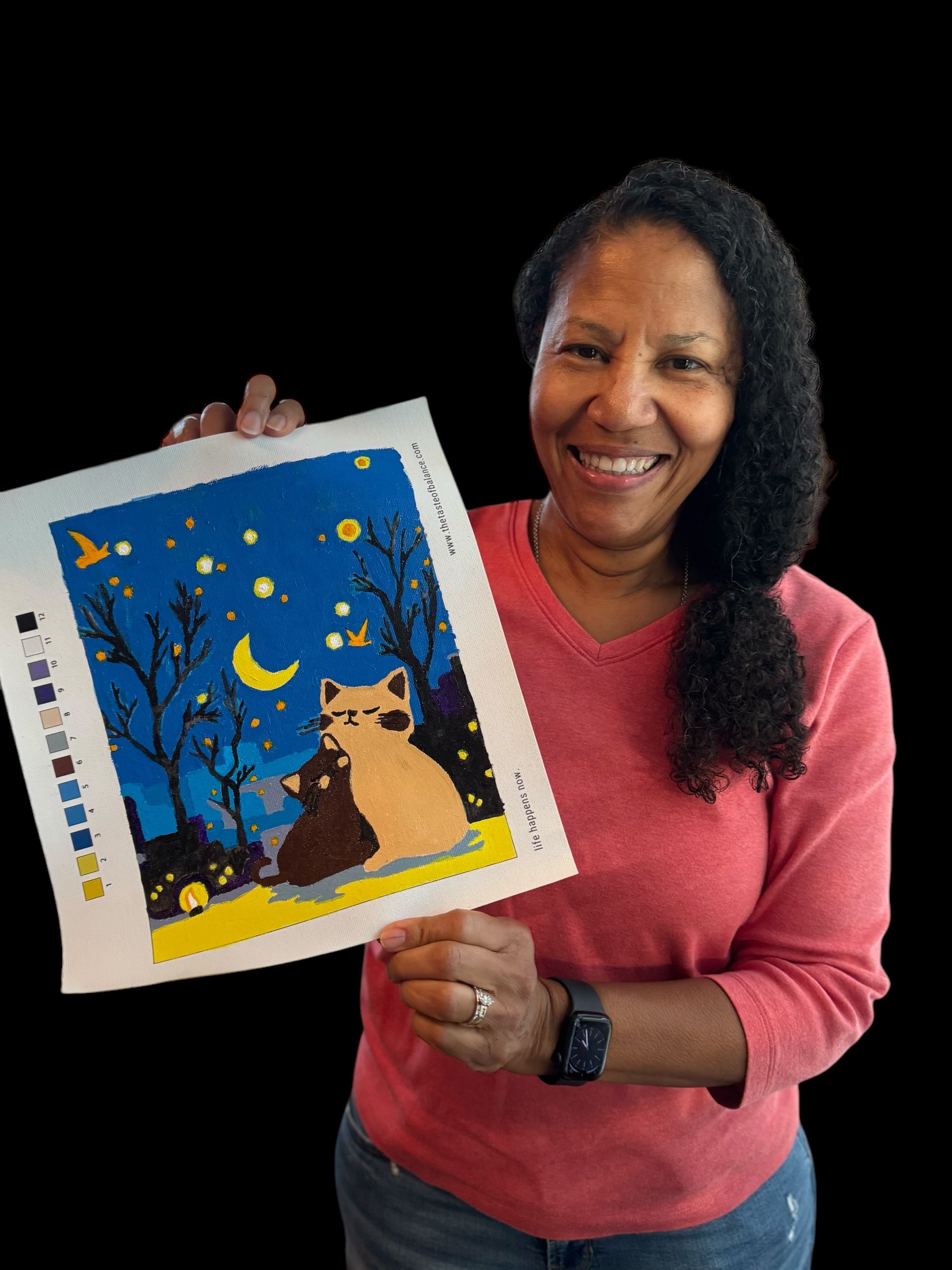 The Taste of Balance Moderate Winter Night